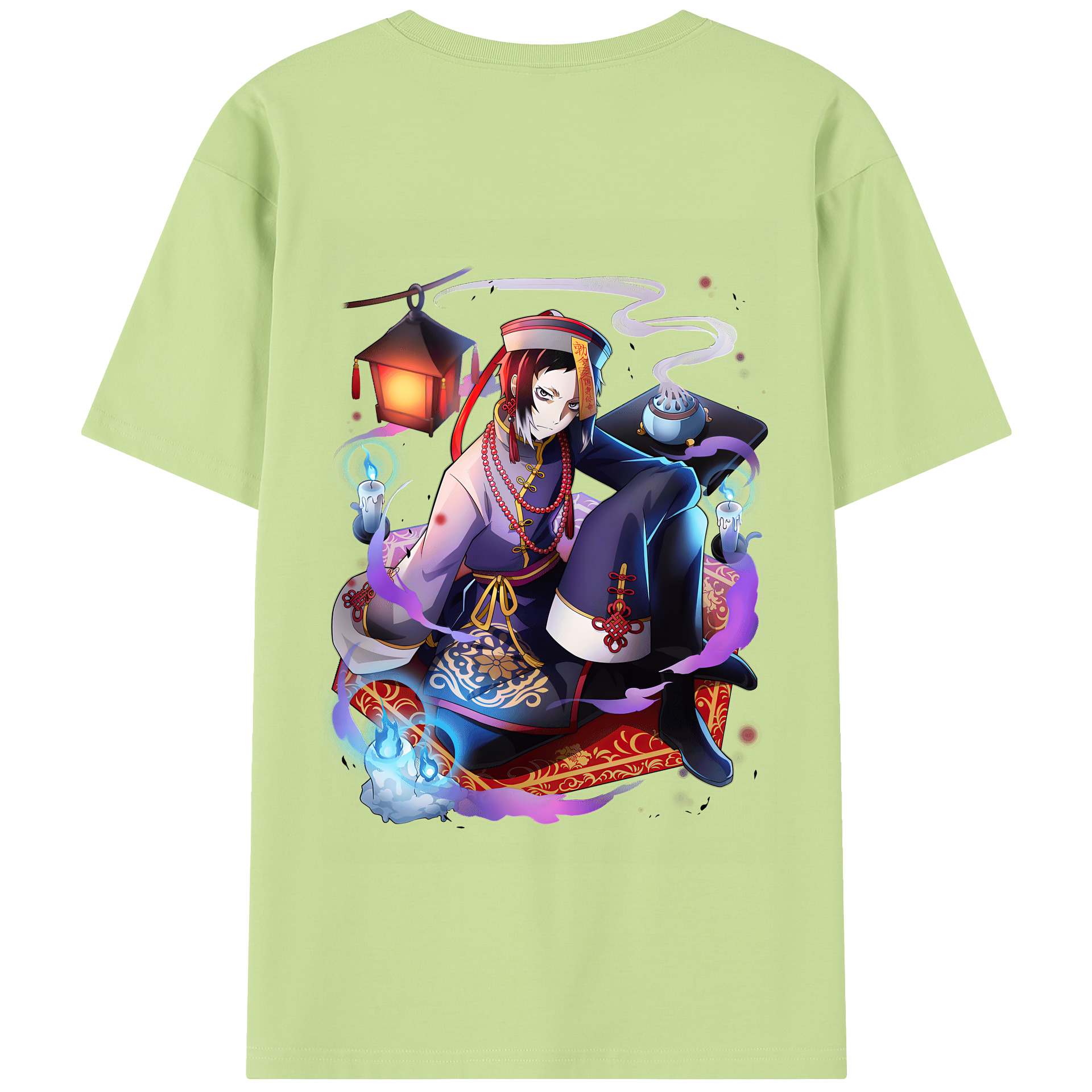 （画像用） 文豪ストレイドッグス Bungo Stray Dogs 綿100％半袖Tシャツ（背面プリント）